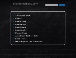 scarecrowboat.com screenshot