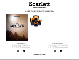 scarlett.fr screenshot