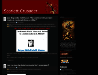 scarlettcrusader.wordpress.com screenshot