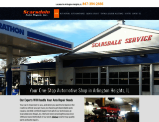 scarsdaleautorepair.com screenshot