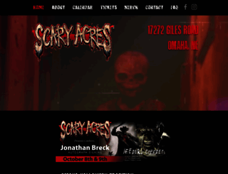 scaryacres.com screenshot