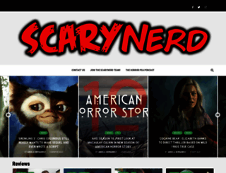 scarynerd.com screenshot