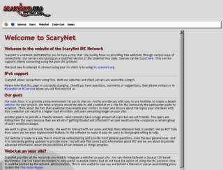 scarynet.org screenshot