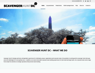 scavengerhuntdc.com screenshot