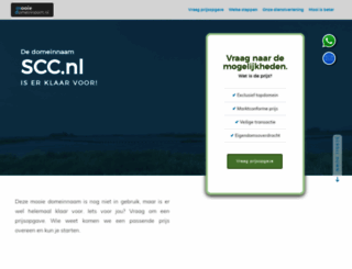 scc.nl screenshot