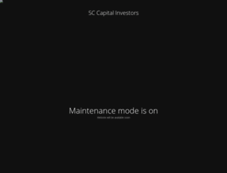 sccapitalinvestors.com screenshot