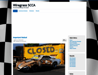 sccawiregrass.org screenshot