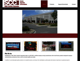 scccontrols.com screenshot