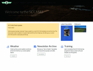 sccmas.org screenshot