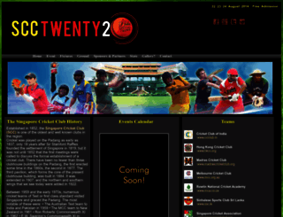 scctwenty20.org screenshot