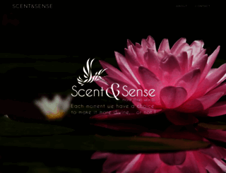 scentandsense.com screenshot