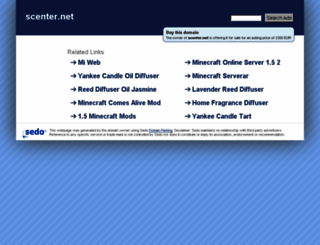 scenter.net screenshot