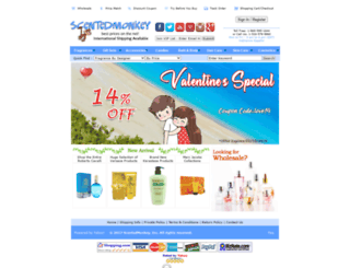 scentmonkey.com screenshot