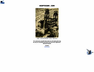 scepticism.com screenshot