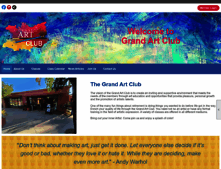scgartclub.org screenshot