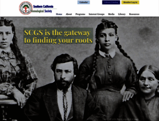 scgsgenealogy.com screenshot