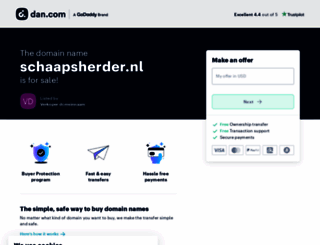 schaapsherder.nl screenshot
