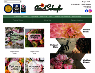 schaeferflowers.com screenshot
