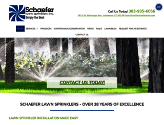 schaeferlawn.com screenshot