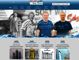 schaeferssoftwater.com screenshot