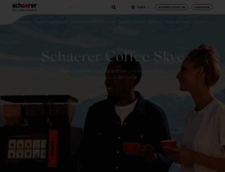 schaerer.com screenshot