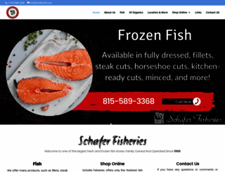 schaferfish.com screenshot