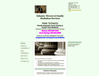schantzmediation.com screenshot