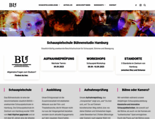 schauspielschule-buehnenstudio.de screenshot