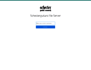 schecterguitars.egnyte.com screenshot