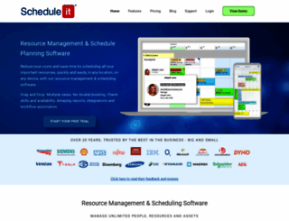 scheduleit.co.uk screenshot
