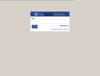 schedules.dalton.org screenshot