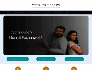 scheidung-leipzig-online.de screenshot