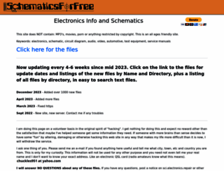 schematicsforfree.com screenshot