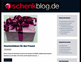 schenkblog.de screenshot
