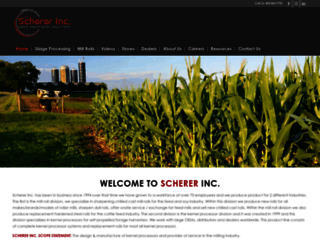 schererinc.com screenshot