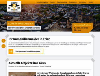 scherf-immobilien.com screenshot