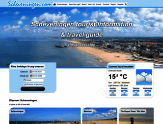 scheveningen.com screenshot
