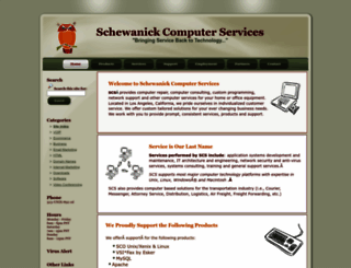 schewanick.com screenshot