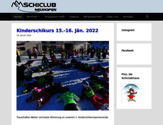 schiclub-neuhofen.at screenshot