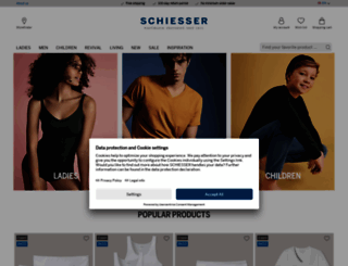 schiesser.fr screenshot