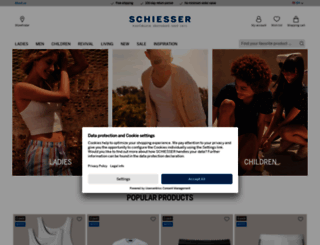 schiesserag.com screenshot