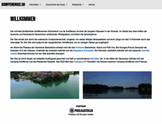 schiffenensee.ch screenshot