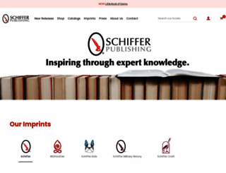 schifferbooks.com screenshot