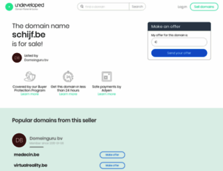 schijf.be screenshot