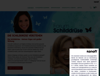 schilddruese.de screenshot