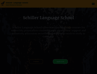 schiller-language-school.com screenshot