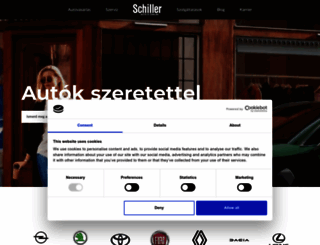schiller.hu screenshot
