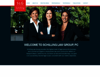 schillinglawgroup.com screenshot