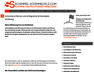 schimmel-schimmelpilz.com screenshot