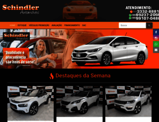 schindlerautomoveis.com.br screenshot